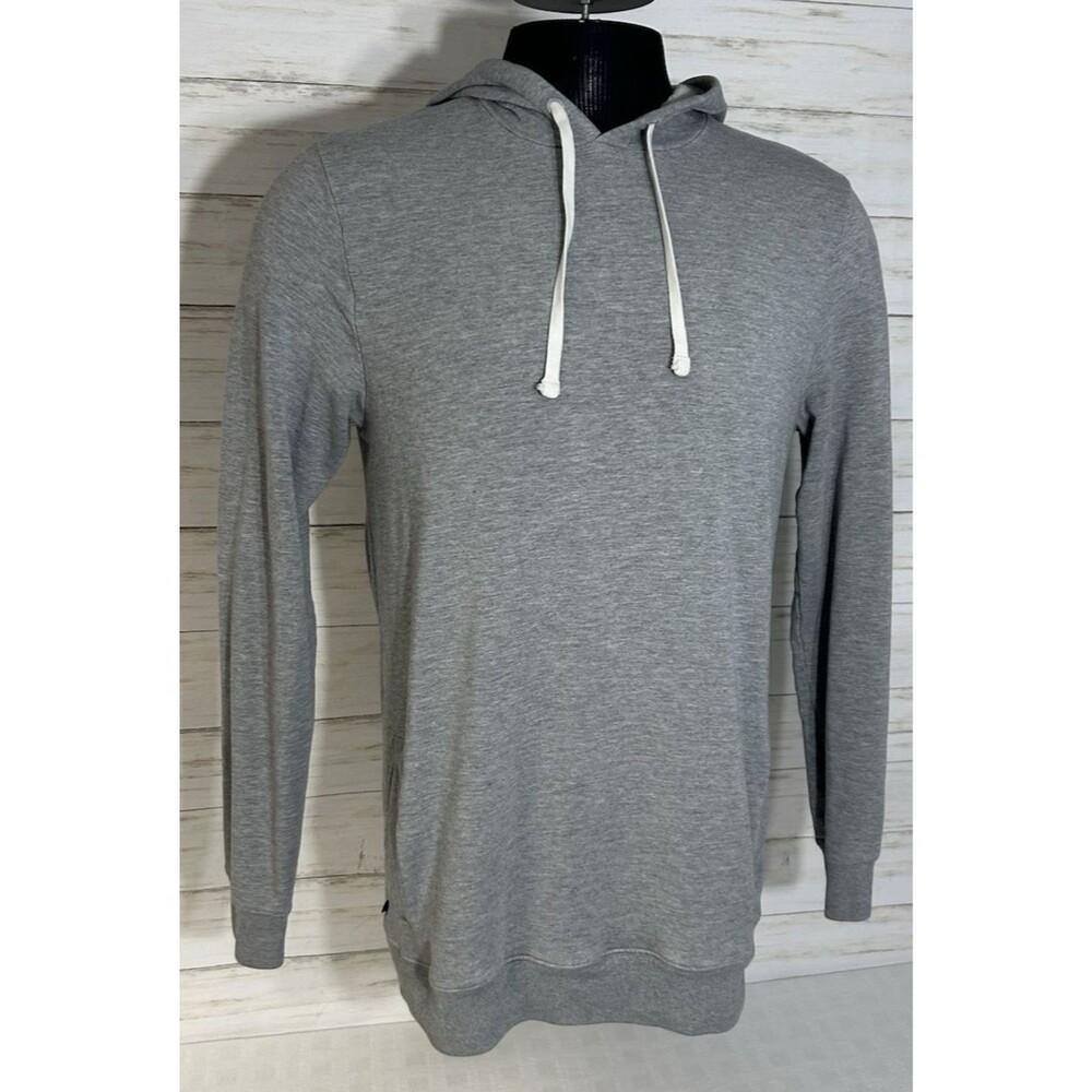 Travis Mathew Cloud Slub Golf Hoodie Gray Mens Size Medium Pullover jacket shirt